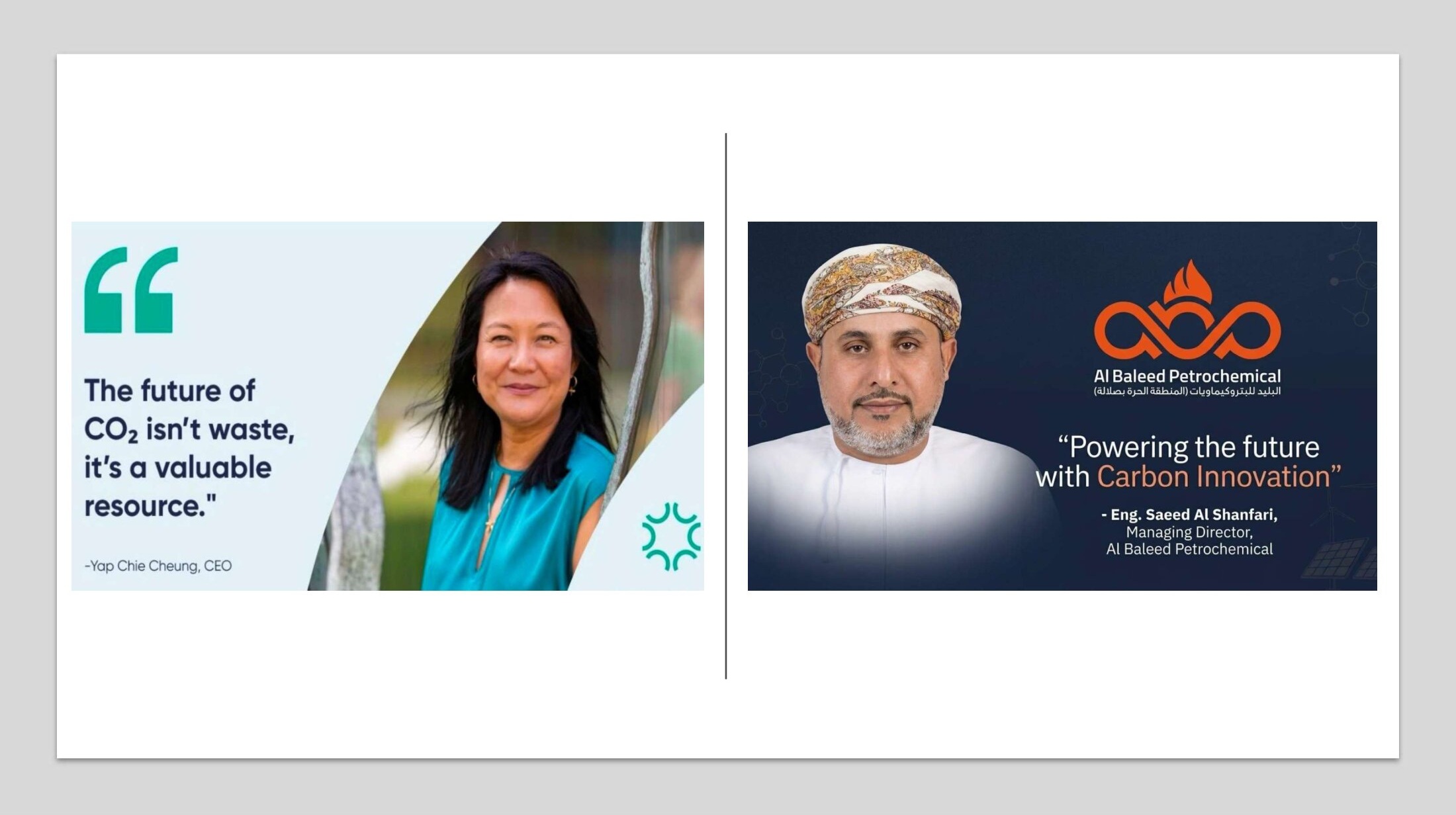 A First for Oman: Al Baleed Petrochemical Partners in Revolutionary CO₂-to-Chemicals Technology